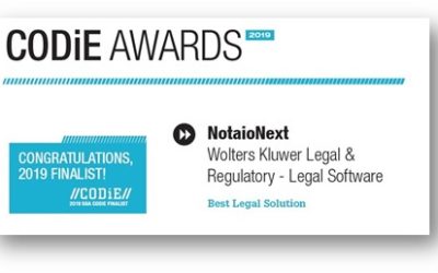 NotaioNext finalista del SIIA CODiE Business Technology Awards 2019